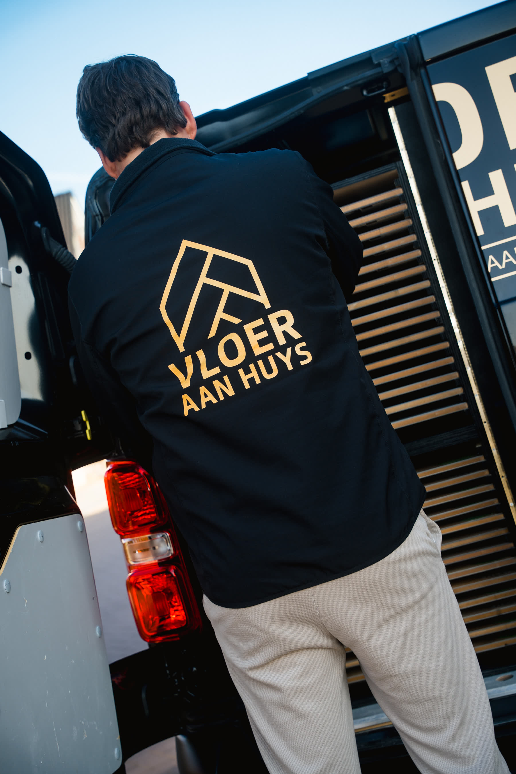 Vloer aan Huys branding